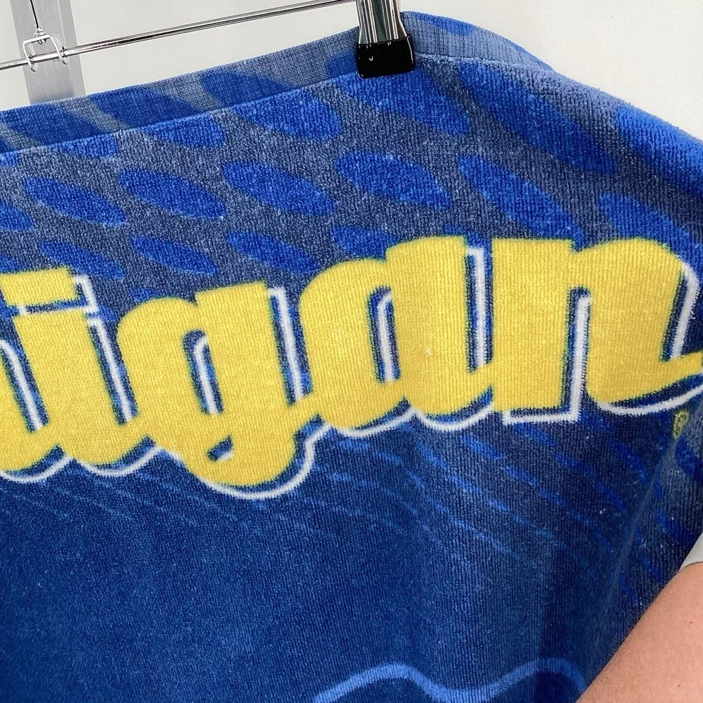 Vintage Northwest University Of Michigan Wolverines‎ Beach Towel